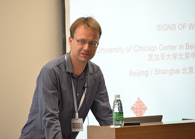 Andreas Stauder, directeur d'études à l'EPHE, porteur de l'Initiative interdisciplinaire de recherche SCRIPTA-PSL