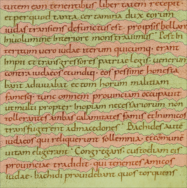“Antiquités Juives” de Flavius Josèphe (37-100 ap. J.-C.), traduction latine, manuscrit du 9e siecle, Staatsbibliothek de Bamberg, Msc.Class.78, Antiquitates Iudaicae. 