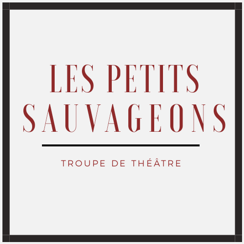 logo de la troupe de theatre psl les petits sauvageons