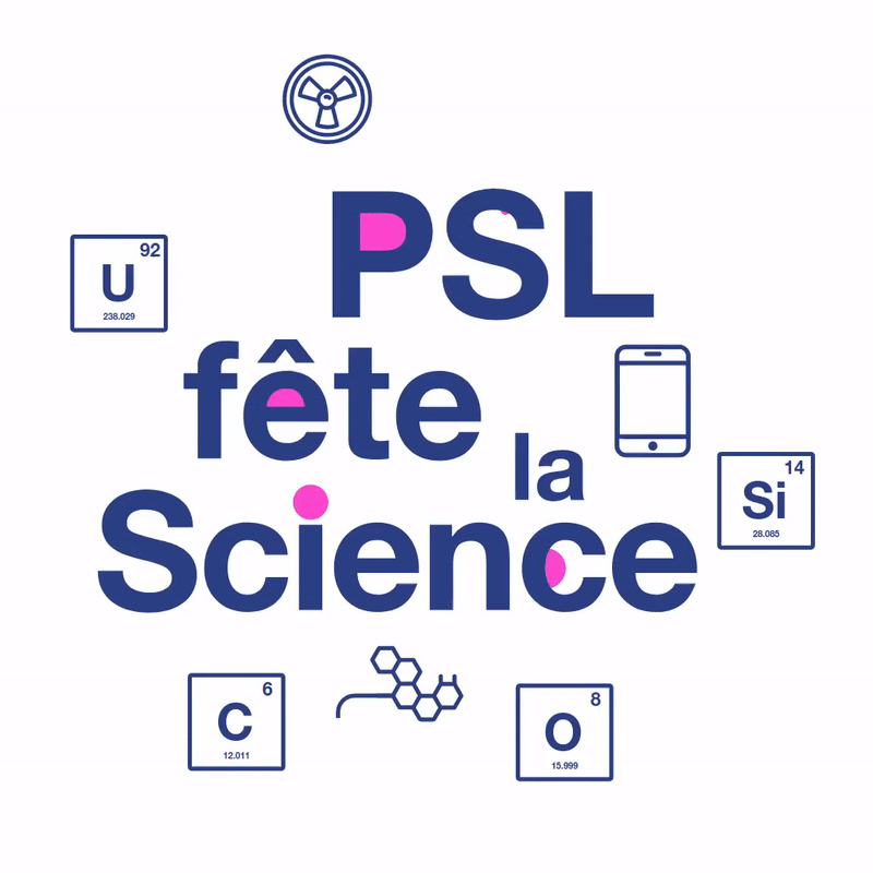 Les éléments enjeux événement fête de la science de l'Université PSL © Felipe Delestro Université PSL
