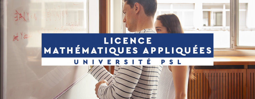 Licence mathematiques appliquees